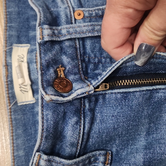 Madewell The Curvy Perfect Vintage Jean Decatur Wash Blue High‎ Waisted Size 29 - Picture 6 of 9